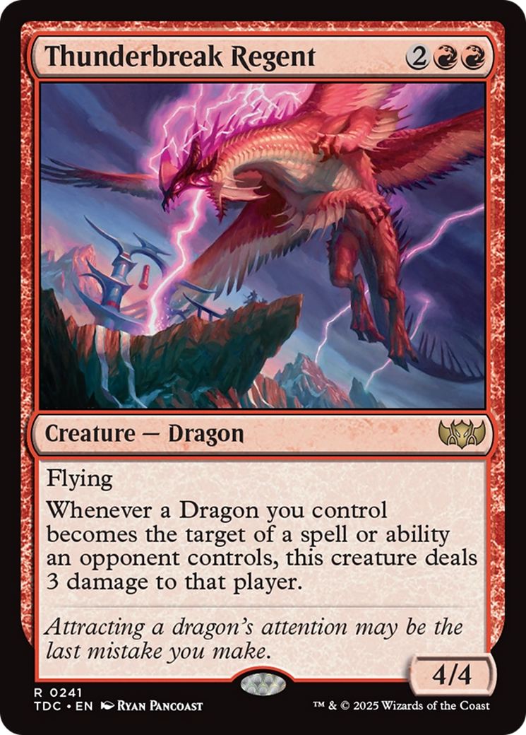 Thunderbreak Regent [Tarkir: Dragonstorm Commander] | Exor Games Dartmouth
