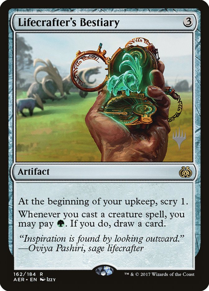 Lifecrafter's Bestiary (Promo Pack) [Aether Revolt Promos] | Exor Games Dartmouth