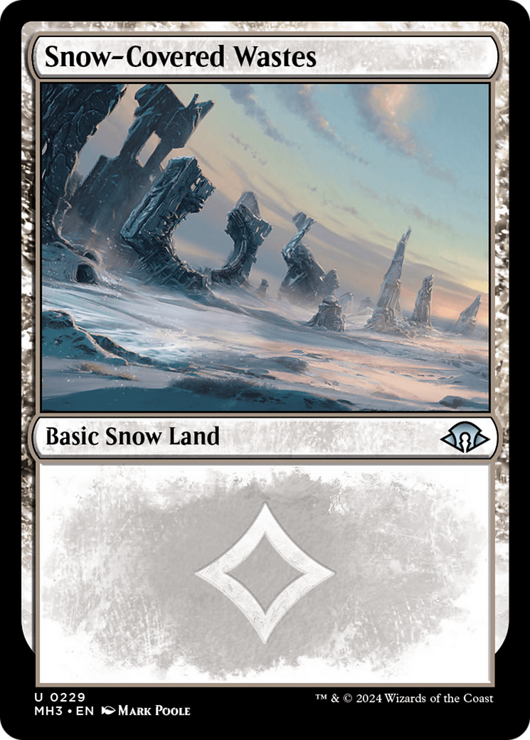 Snow-Covered Wastes (0229) [Modern Horizons 3] | Exor Games Dartmouth