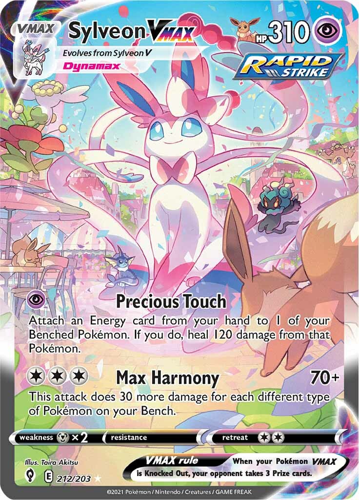 Sylveon VMAX (212/203) [Sword & Shield: Evolving Skies] | Exor Games Dartmouth