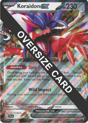 Koraidon ex (125/198) (Jumbo Card) [Scarlet & Violet: Base Set] | Exor Games Dartmouth