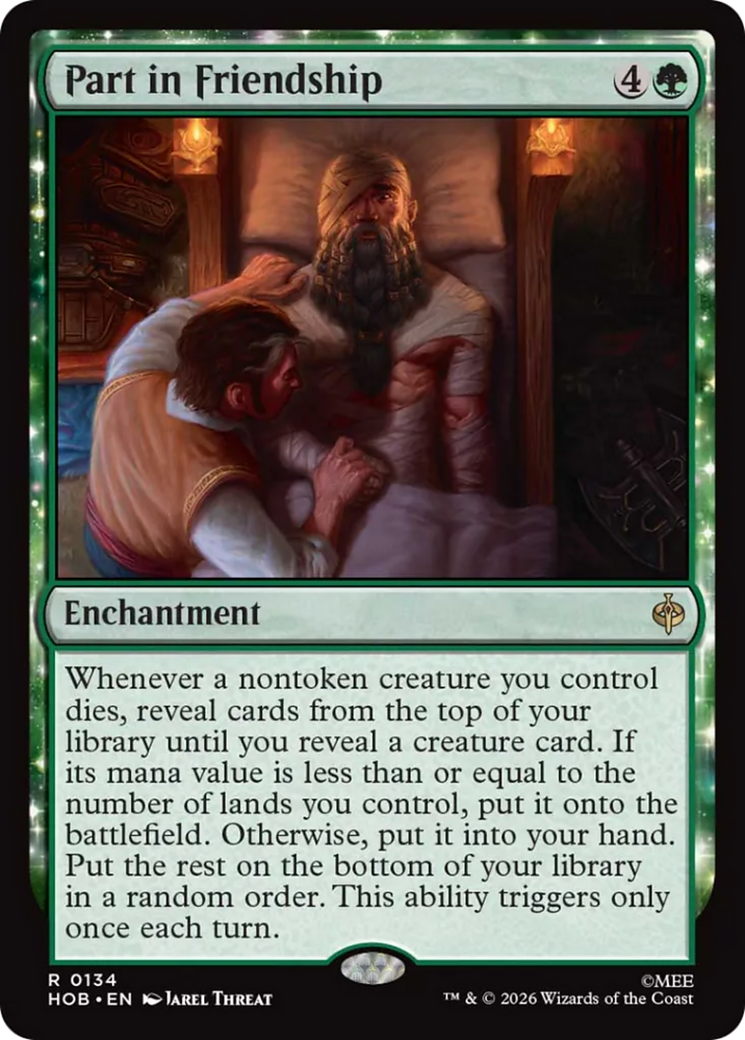 Part in Friendship [The Hobbit] | Exor Games Dartmouth