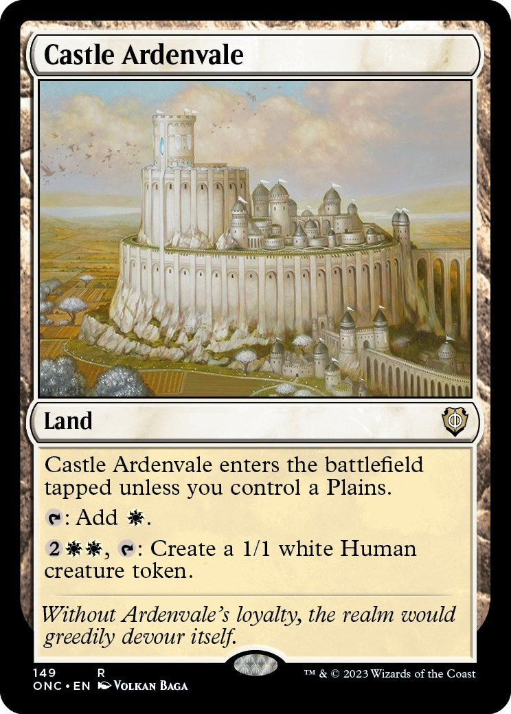 Castle Ardenvale [Phyrexia: All Will Be One Commander] | Exor Games Dartmouth