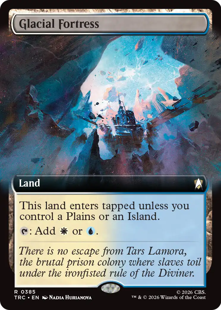 Glacial Fortress (Extended Art) [Star Trek Commander] | Exor Games Dartmouth