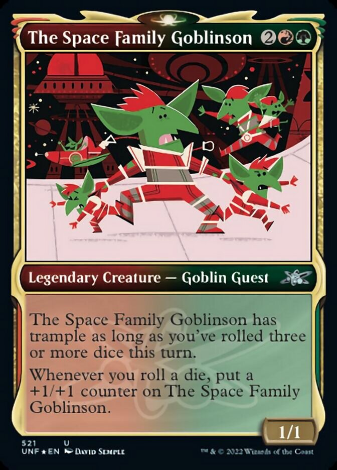 The Space Family Goblinson (Showcase) (Galaxy Foil) [Unfinity] | Exor Games Dartmouth