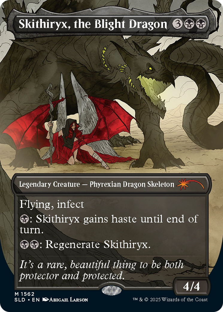 Skithiryx, the Blight Dragon (Rainbow Foil) [Secret Lair Drop Series] | Exor Games Dartmouth