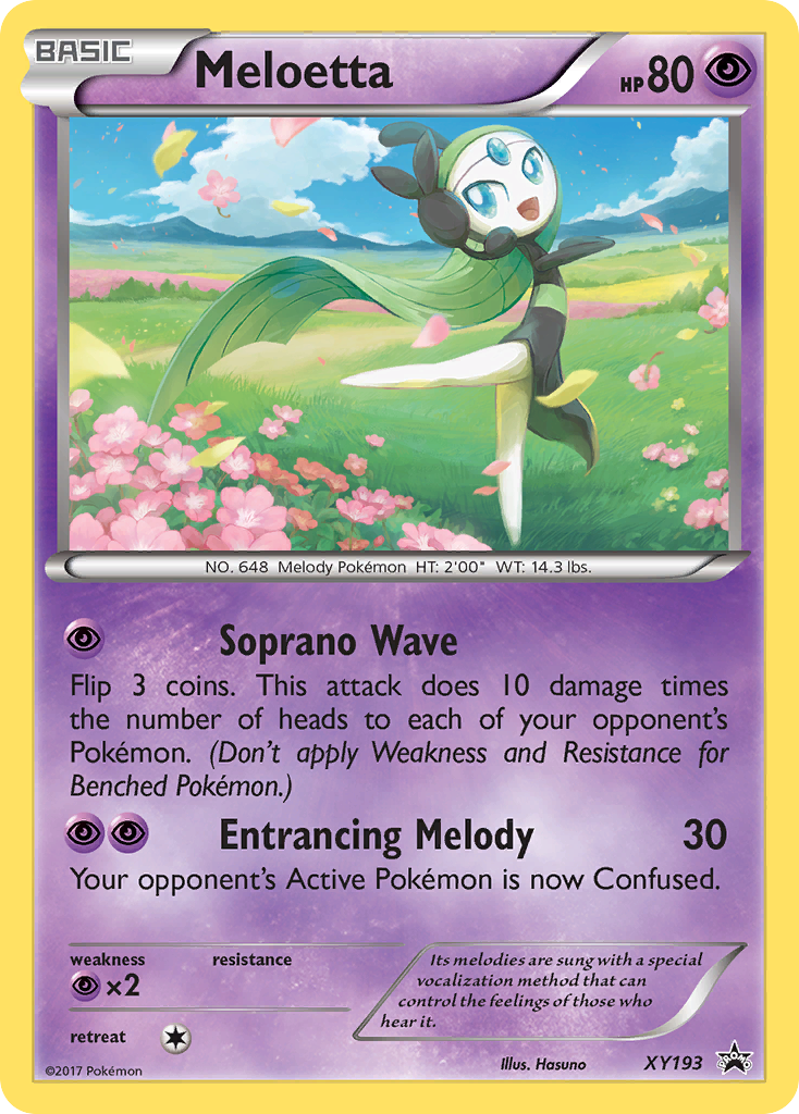 Meloetta (XY193) [XY: Black Star Promos] | Exor Games Dartmouth