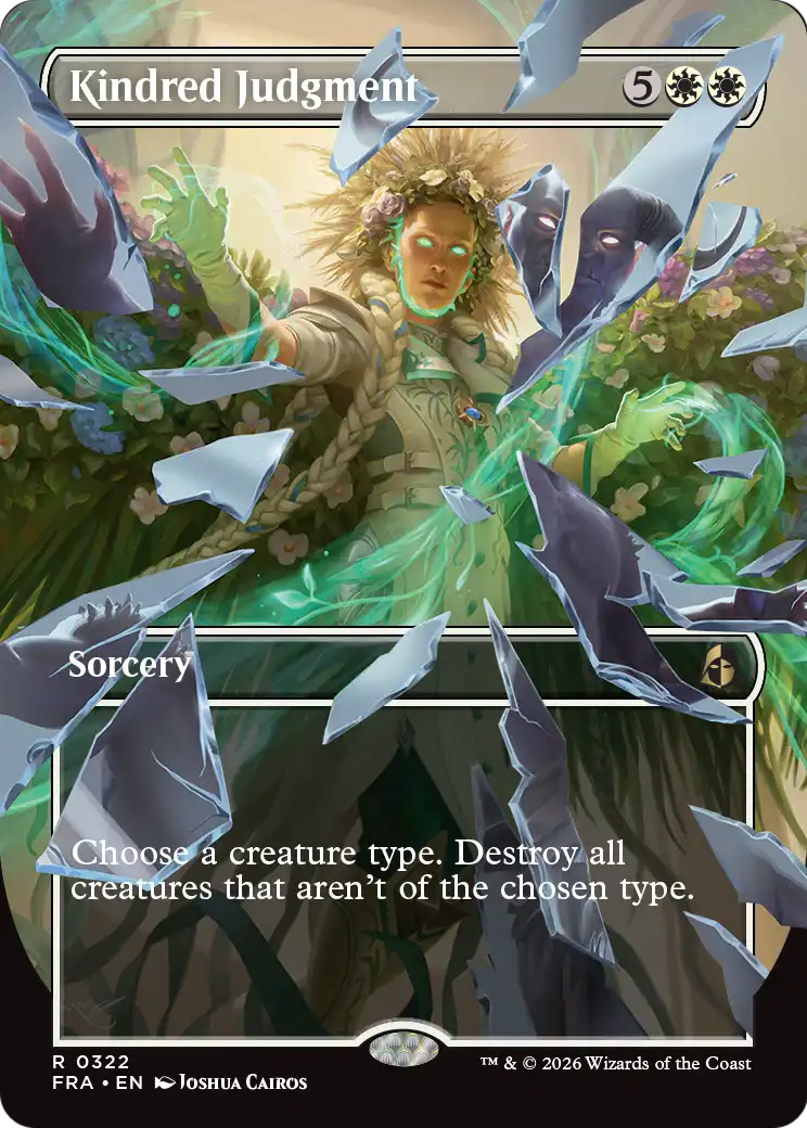 Kindred Judgment (Borderless) [Reality Fracture] | Exor Games Dartmouth