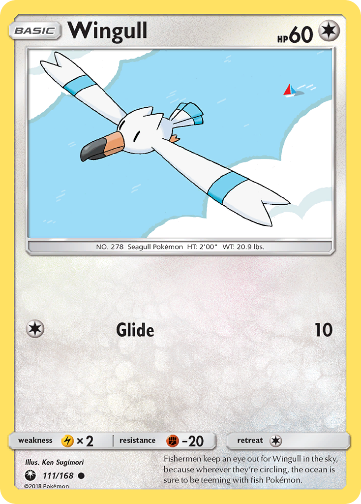 Wingull (111/168) [Sun & Moon: Celestial Storm] | Exor Games Dartmouth