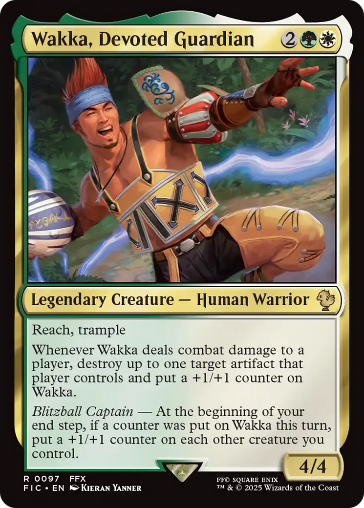 Wakka, Devoted Guardian [FINAL FANTASY Commander] | Exor Games Dartmouth