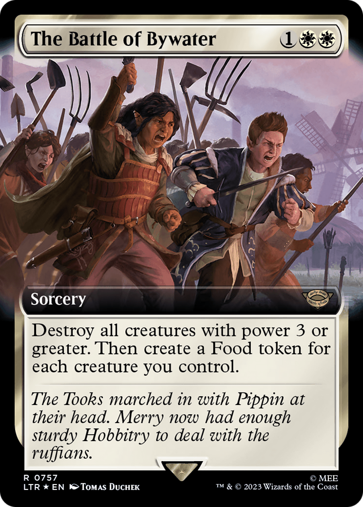 The Battle of Bywater (Extended Art) (Surge Foil) [The Lord of the Rings: Tales of Middle-Earth] | Exor Games Dartmouth