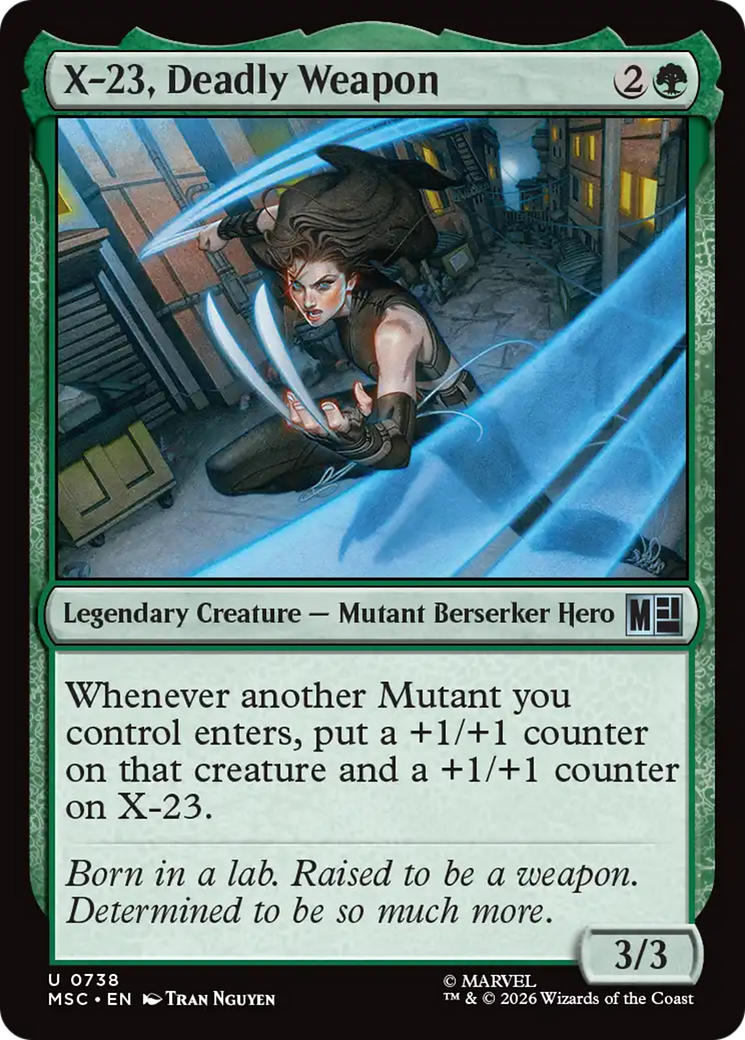 X-23, Deadly Weapon [Marvel Super Heroes Commander] | Exor Games Dartmouth