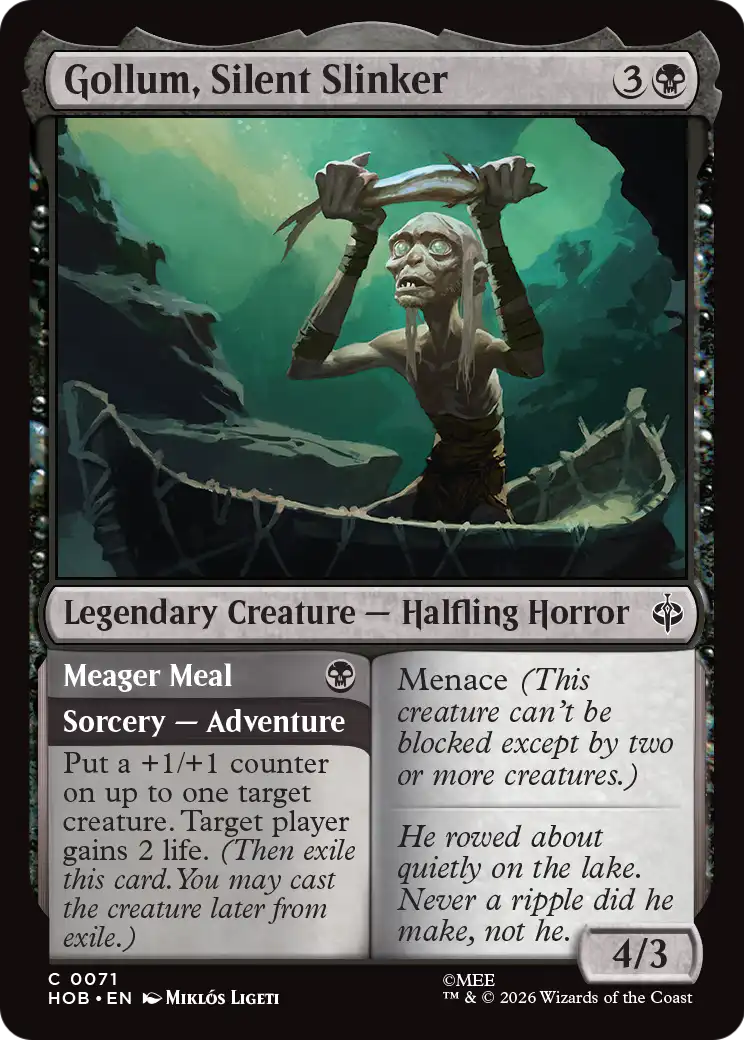 Gollum, Silent Slinker [The Hobbit] | Exor Games Dartmouth