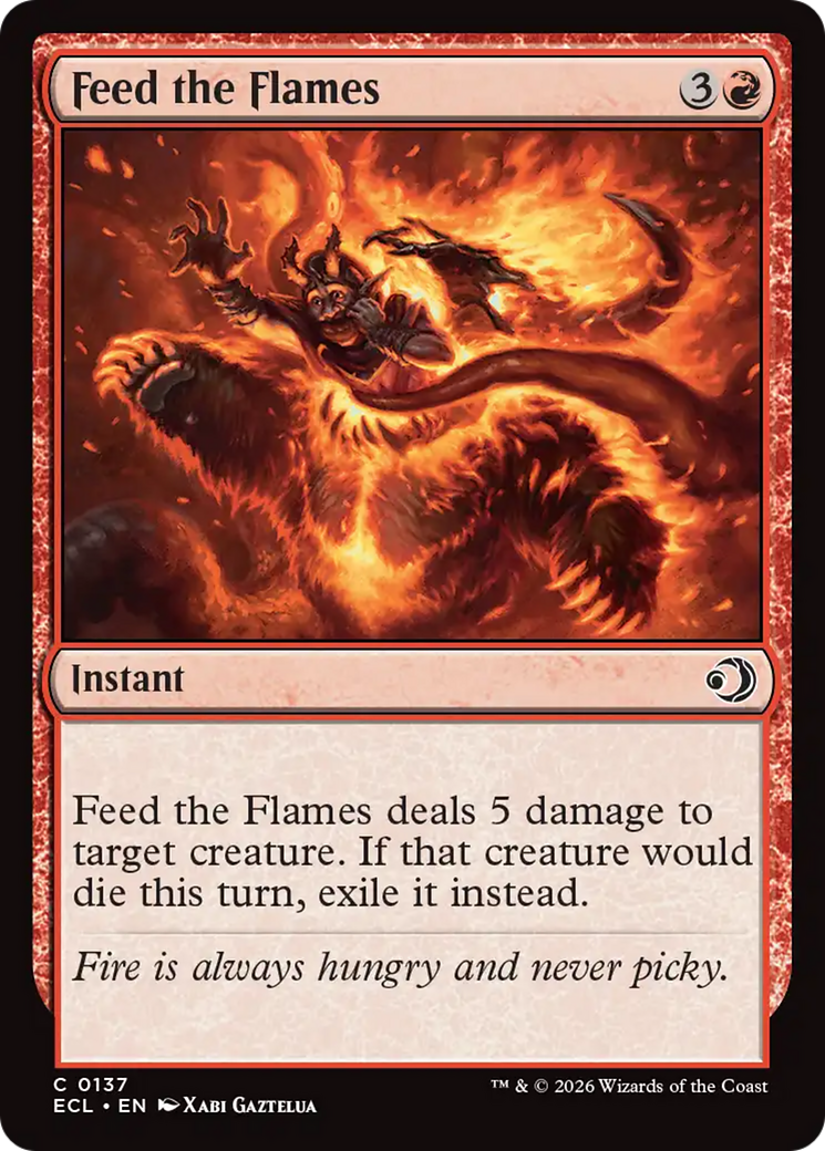 Feed the Flames [Lorwyn Eclipsed] | Exor Games Dartmouth