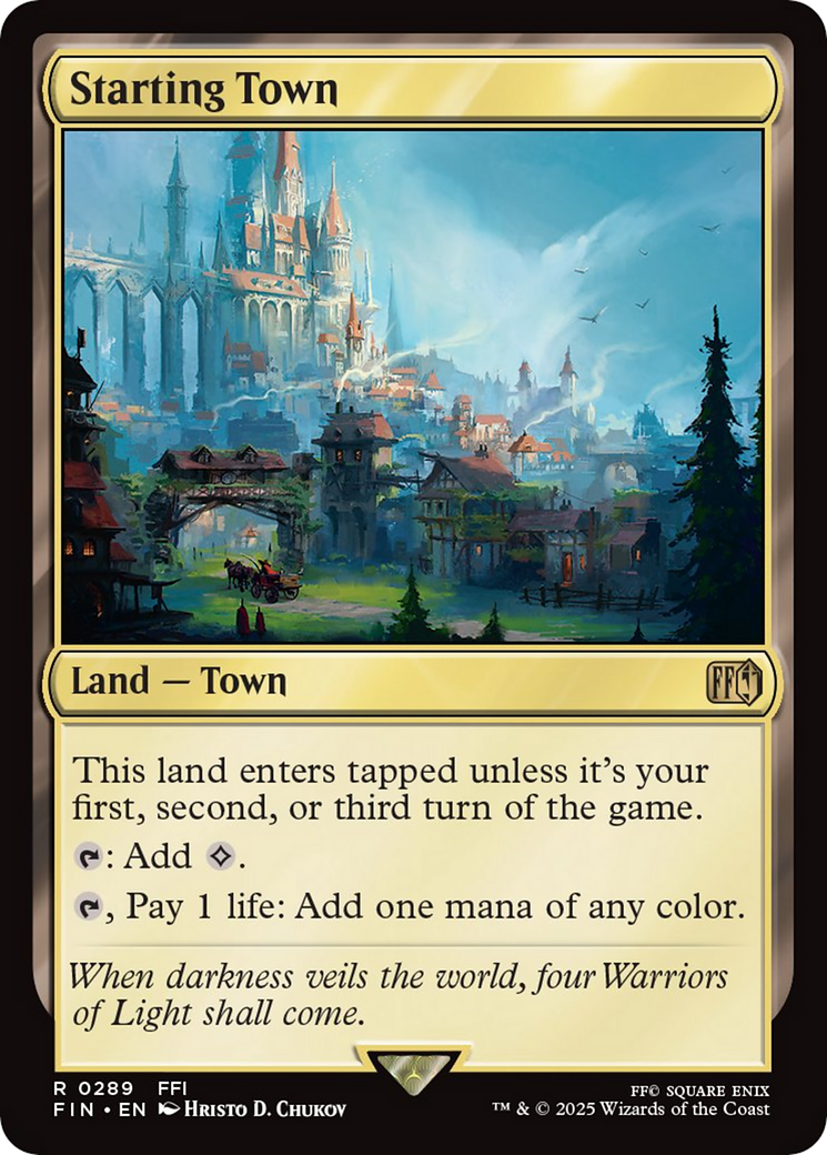 Starting Town [FINAL FANTASY] | Exor Games Dartmouth