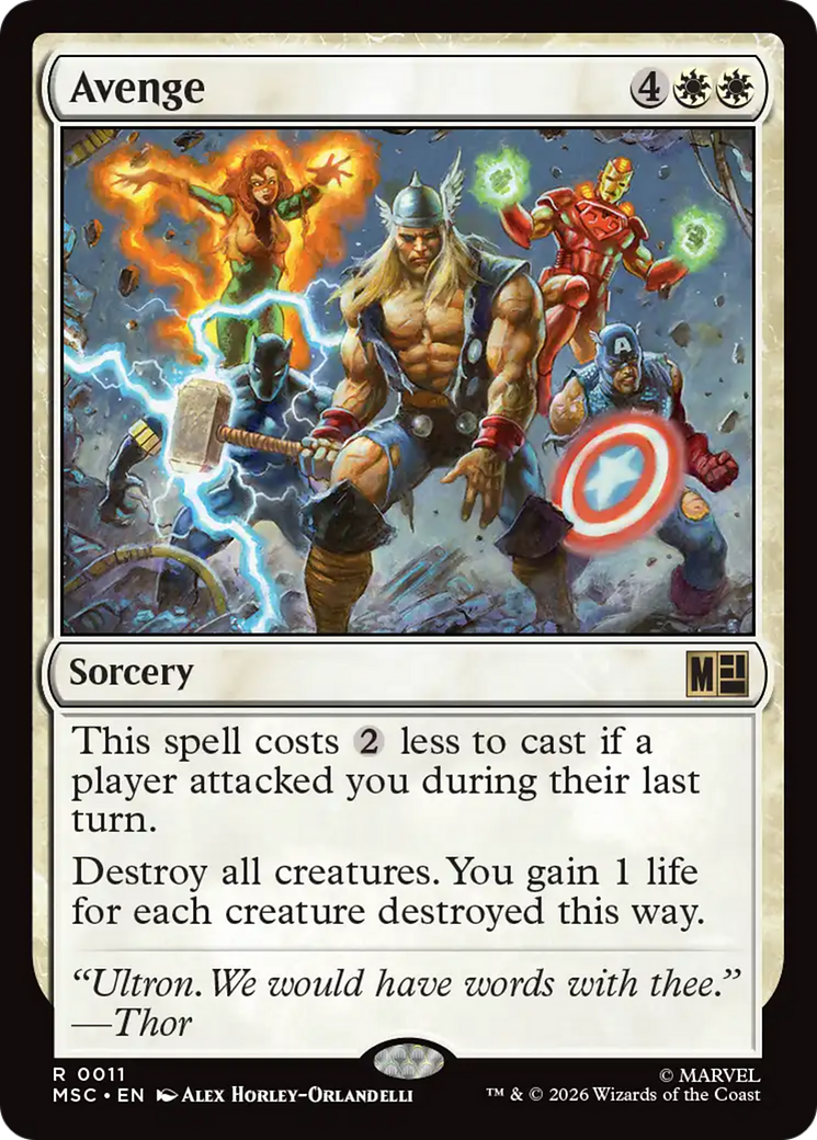 Avenge [Marvel Super Heroes Commander] | Exor Games Dartmouth