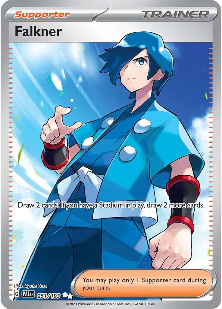 Falkner (251/193) [Scarlet & Violet: Paldea Evolved] | Exor Games Dartmouth