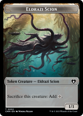 Eldrazi Scion // Spider Double-Sided Token [Commander Masters Tokens] | Exor Games Dartmouth