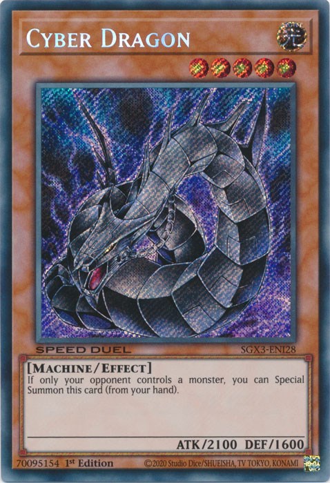 Cyber Dragon [SGX3-ENI28] Secret Rare | Exor Games Dartmouth