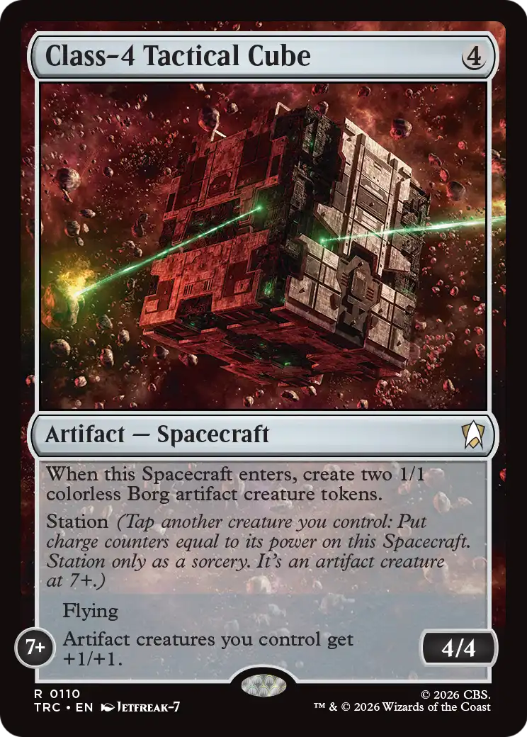 Class-4 Tactical Cube [Star Trek Commander] | Exor Games Dartmouth