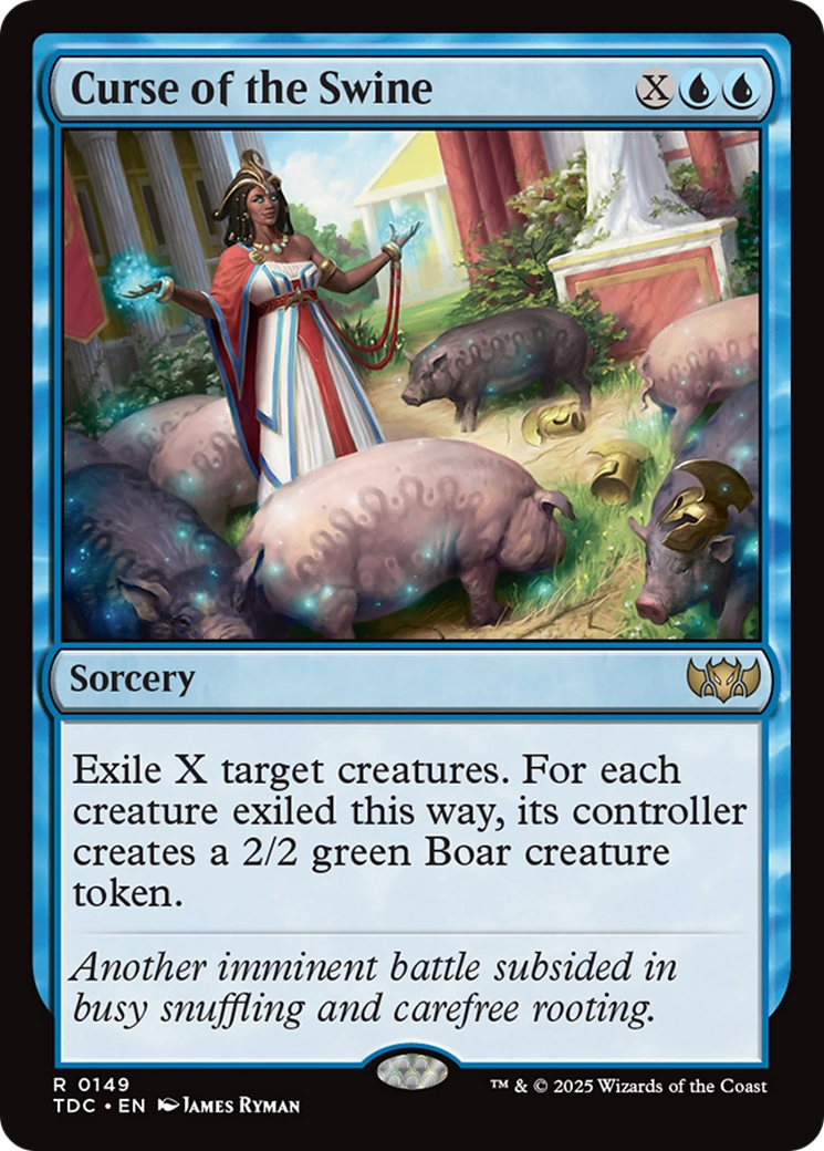 Curse of the Swine [Tarkir: Dragonstorm Commander] | Exor Games Dartmouth