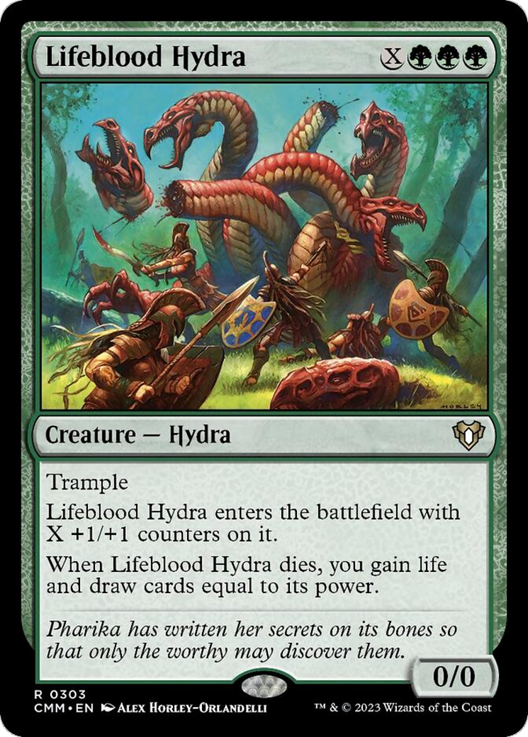 Lifeblood Hydra [Commander Masters] | Exor Games Dartmouth