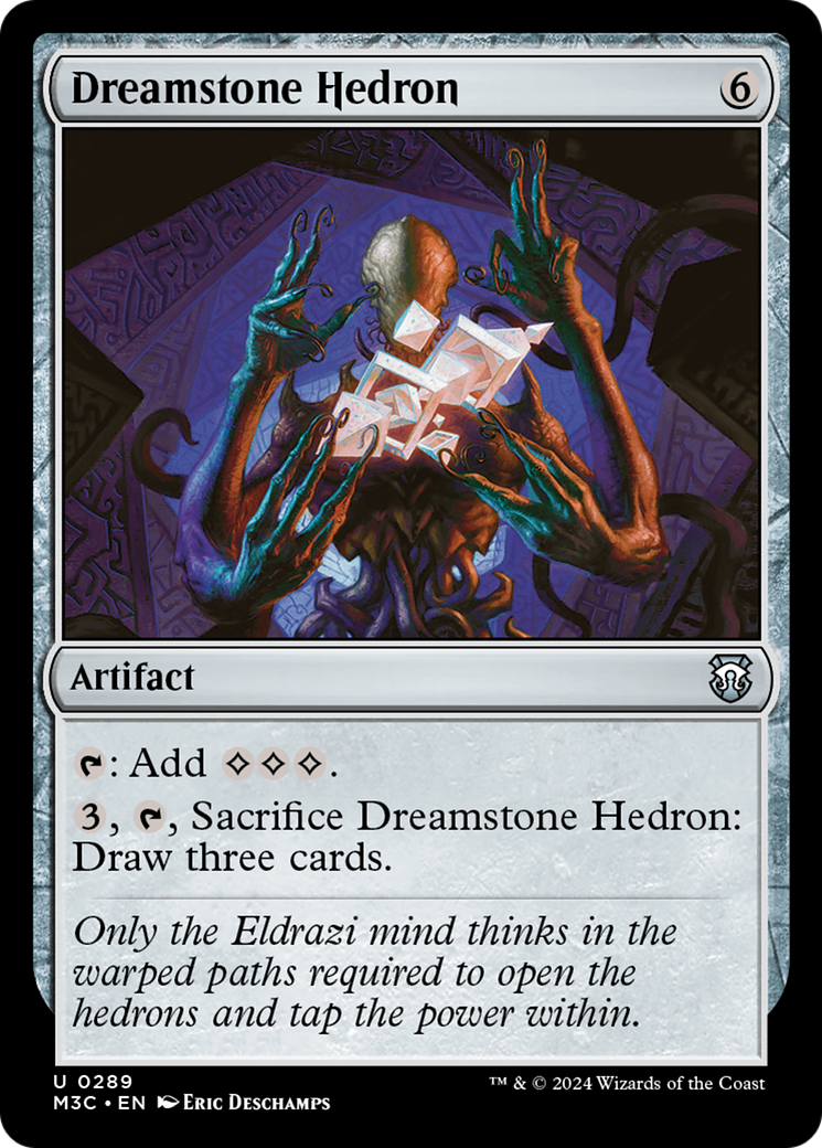 Dreamstone Hedron (Ripple Foil) [Modern Horizons 3 Commander] | Exor Games Dartmouth