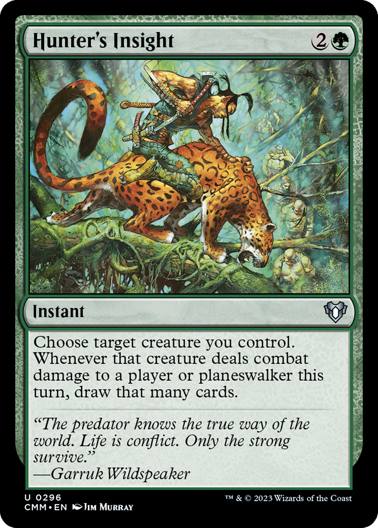 Hunter's Insight [Commander Masters] | Exor Games Dartmouth