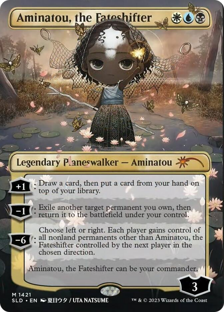 Aminatou, the Fateshifter (Rainbow Foil) [Secret Lair Drop Series] | Exor Games Dartmouth