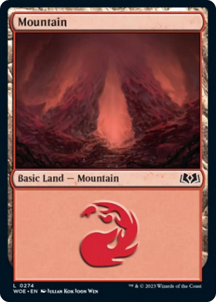 Mountain (0274) [Wilds of Eldraine] | Exor Games Dartmouth