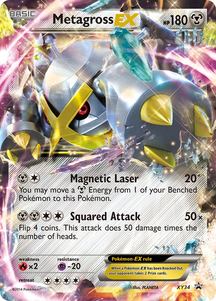 Metagross EX (XY34) [XY: Black Star Promos] | Exor Games Dartmouth