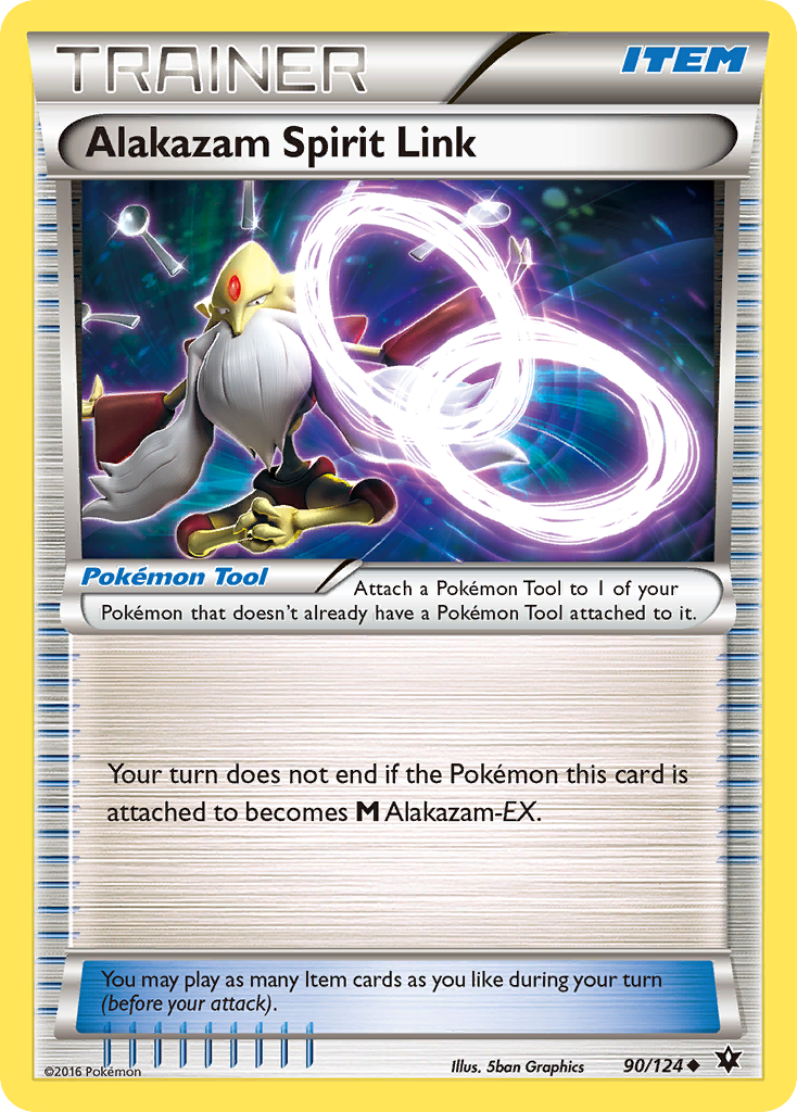 Alakazam Spirit Link (90/124) [XY: Fates Collide] | Exor Games Dartmouth