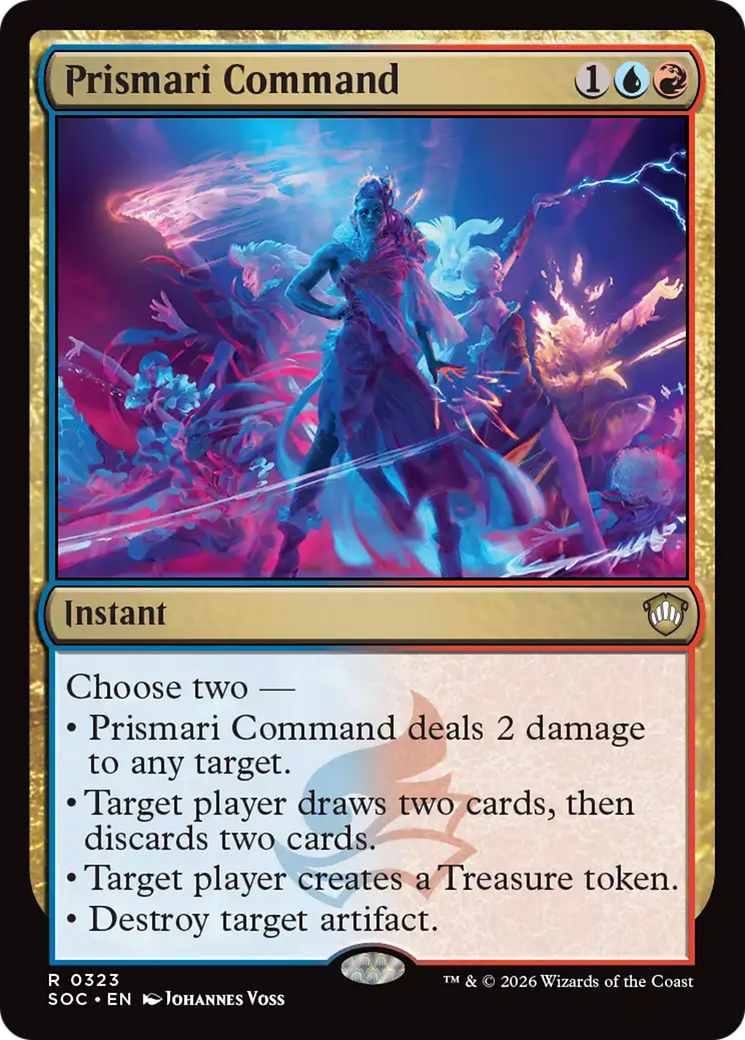 Prismari Command [Secrets of Strixhaven Commander] | Exor Games Dartmouth