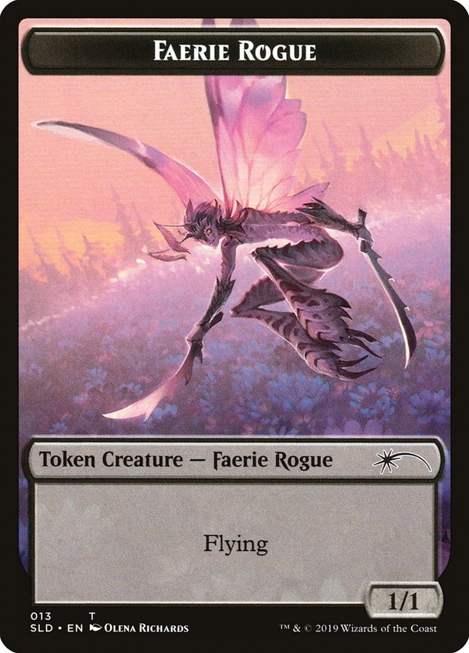 Faerie Rogue Token (013) [Secret Lair Drop Series] | Exor Games Dartmouth