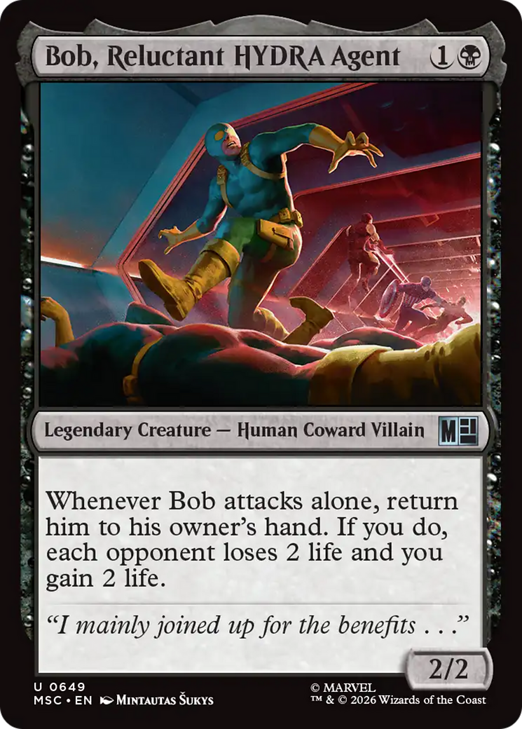 Bob, Reluctant HYDRA Agent [Marvel Super Heroes Commander] | Exor Games Dartmouth