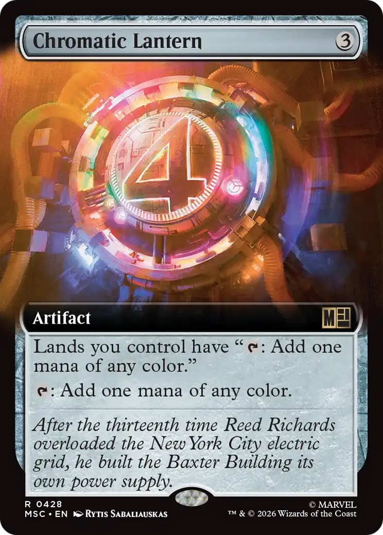 Chromatic Lantern (Extended Art) [Marvel Super Heroes Commander] | Exor Games Dartmouth