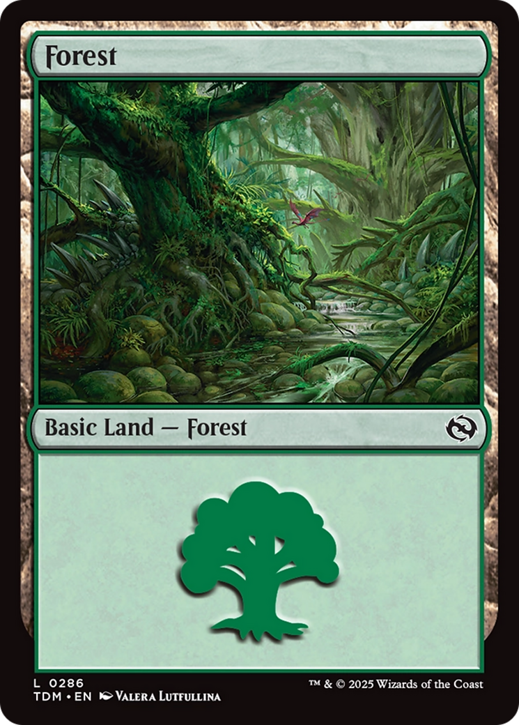Forest (0286) [Tarkir: Dragonstorm] | Exor Games Dartmouth