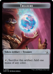 Treasure (20) // Kraken Double-Sided Token [March of the Machine Tokens] | Exor Games Dartmouth