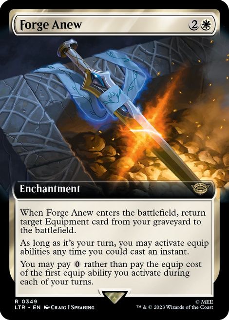 Forge Anew (Extended Art) [The Lord of the Rings: Tales of Middle-Earth] | Exor Games Dartmouth