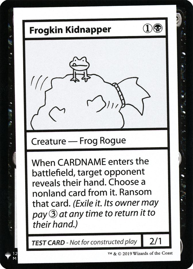 Frogkin Kidnapper [Mystery Booster Playtest Cards] | Exor Games Dartmouth