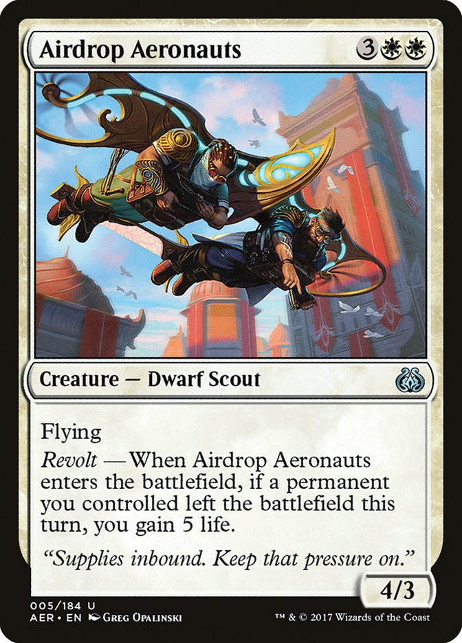Airdrop Aeronauts [Aether Revolt] | Exor Games Dartmouth