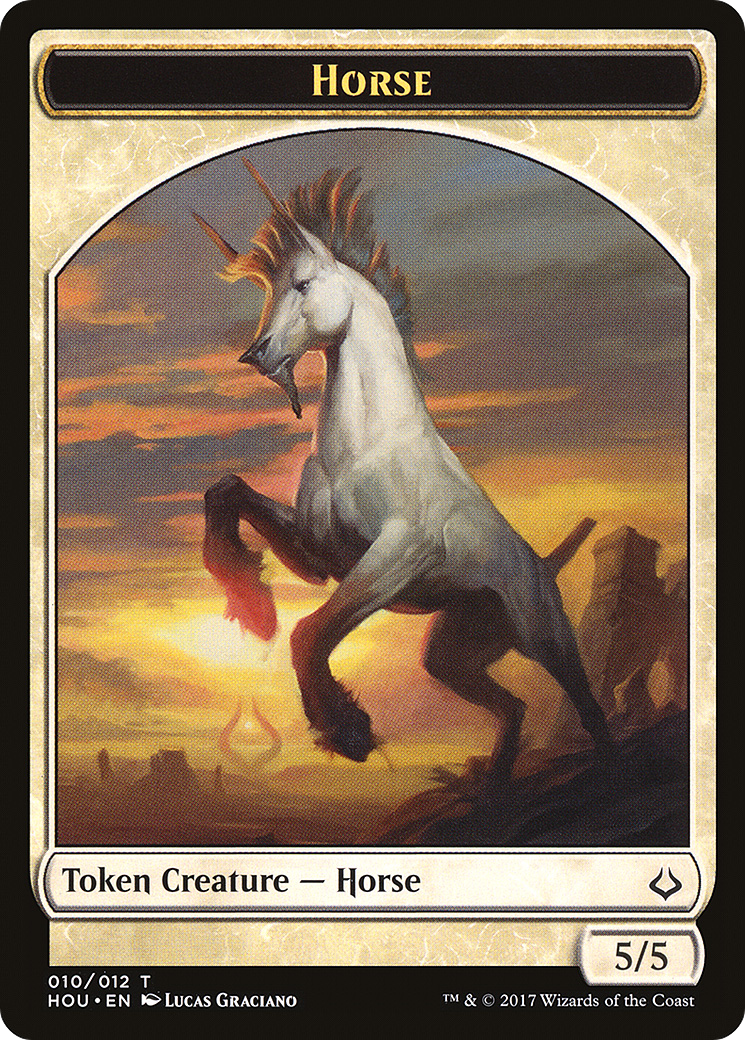 Vampire // Horse Double-Sided Token [The List] | Exor Games Dartmouth