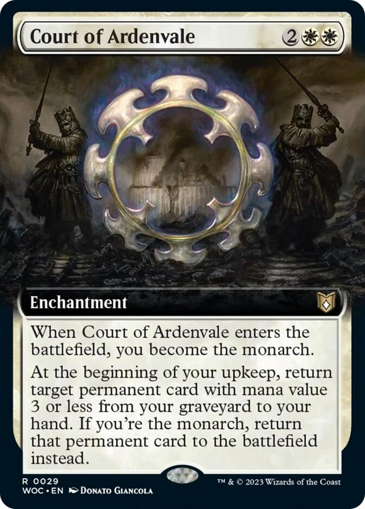Court of Ardenvale (Extended Art) [Wilds of Eldraine Commander] | Exor Games Dartmouth