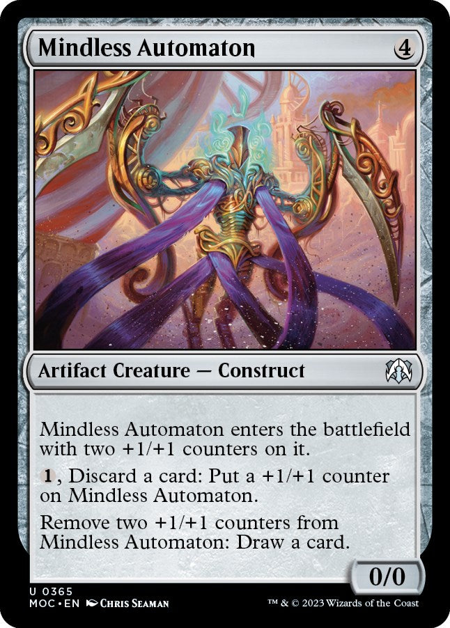 Mindless Automaton [March of the Machine Commander] | Exor Games Dartmouth