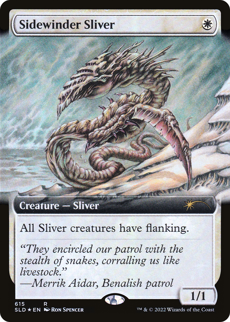 Sidewinder Sliver (Extended Art) [Secret Lair Drop Promos] | Exor Games Dartmouth