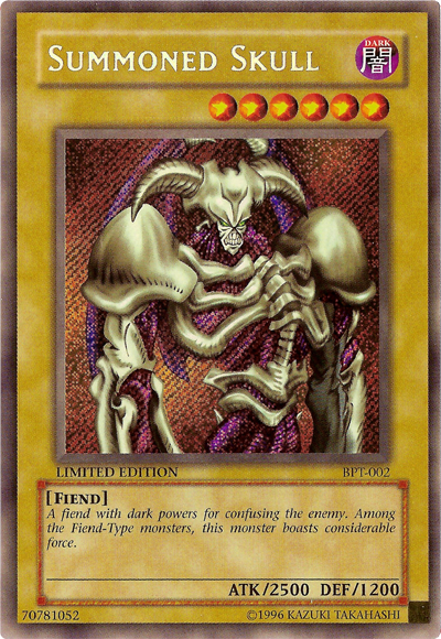 Summoned Skull [BPT-002] Secret Rare | Exor Games Dartmouth