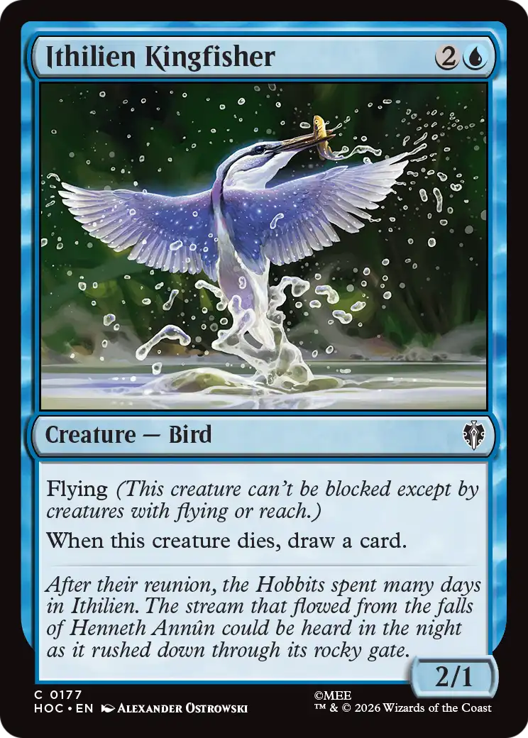 Ithilien Kingfisher [The Hobbit: Eternal-Legal] | Exor Games Dartmouth