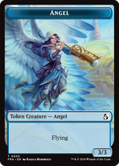 Angel (0003) // Beast Double-Sided Token [Reality Fracture Tokens] | Exor Games Dartmouth