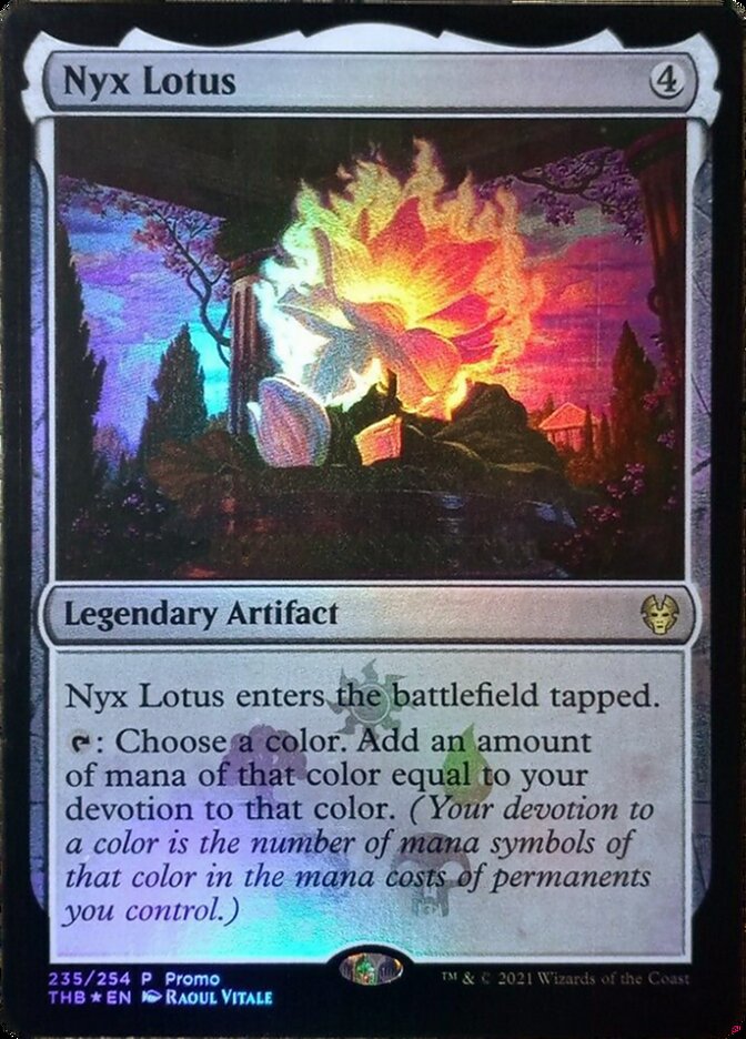 Nyx Lotus [Resale Promos] | Exor Games Dartmouth