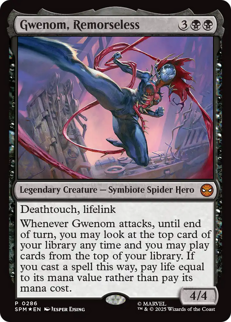 Gwenom, Remorseless [Marvel's Spider-Man Promos] | Exor Games Dartmouth